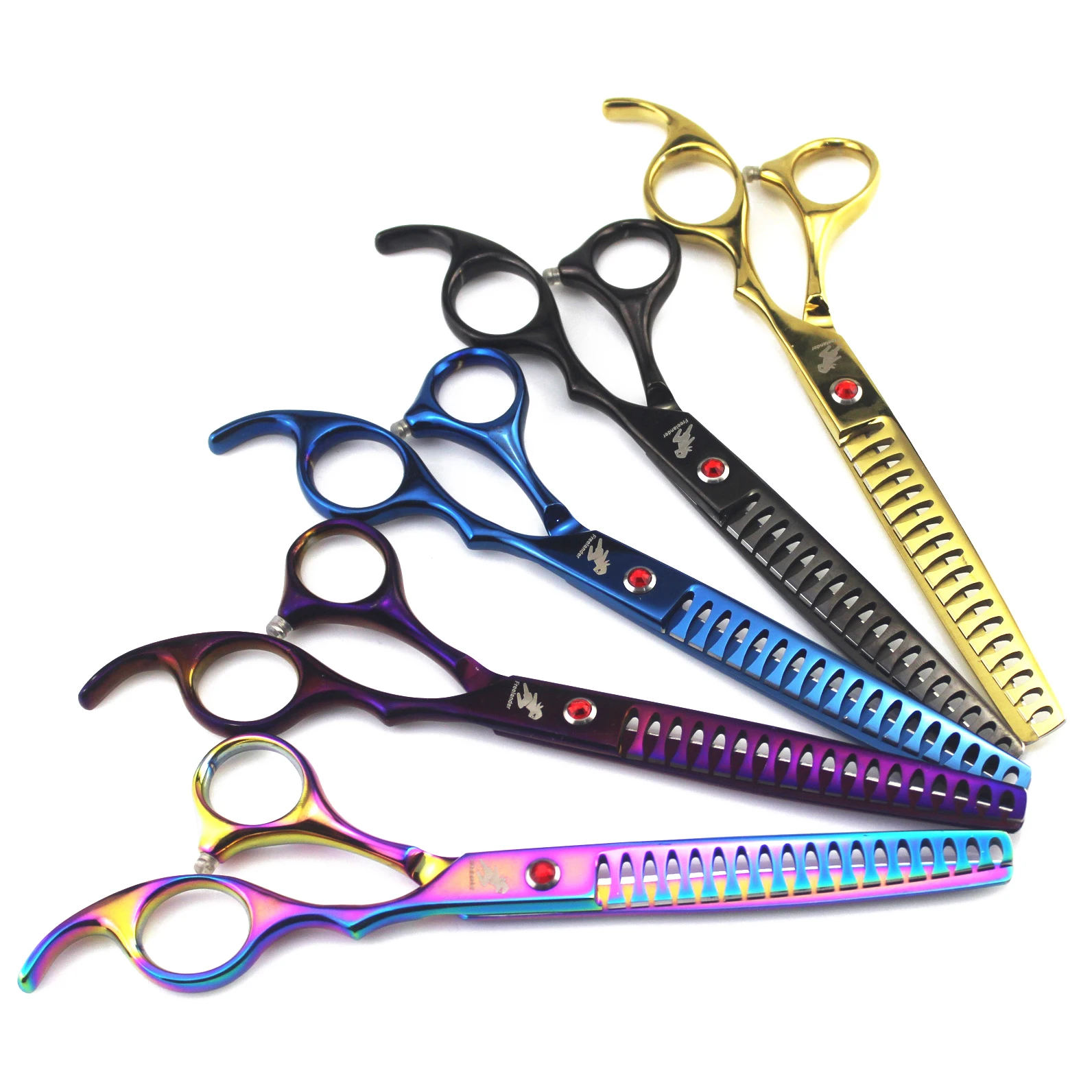 Grooming Fishbone Dog Scissors 7 Shear Professional Thinning Japan Chunker Shears Puppy Teeth 6.5