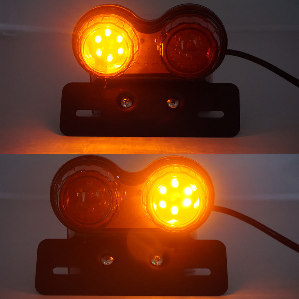 Universal Motorcycle Led Taillight Motorbike Rear Stop Brake For Motorcycle Indicators Hornet 600 Accessories Mbk Booster