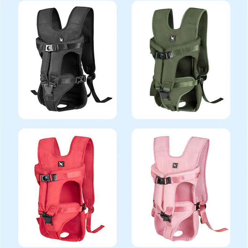 Pet Backpack Carrier For Cat Dogs Front Travel Dog Bag Carrying For Animals Small Medium Dogs Bulldog new Puppy 2025 Mochila Para Perro