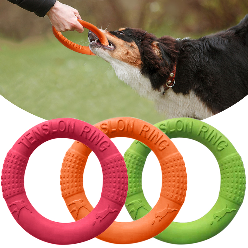 EVA Pet Toys Pet Pull Ring Outdoor Pet Dog Big Dog Interactive Toy Border Collie Training Training Pull Ring Resistant To Biting