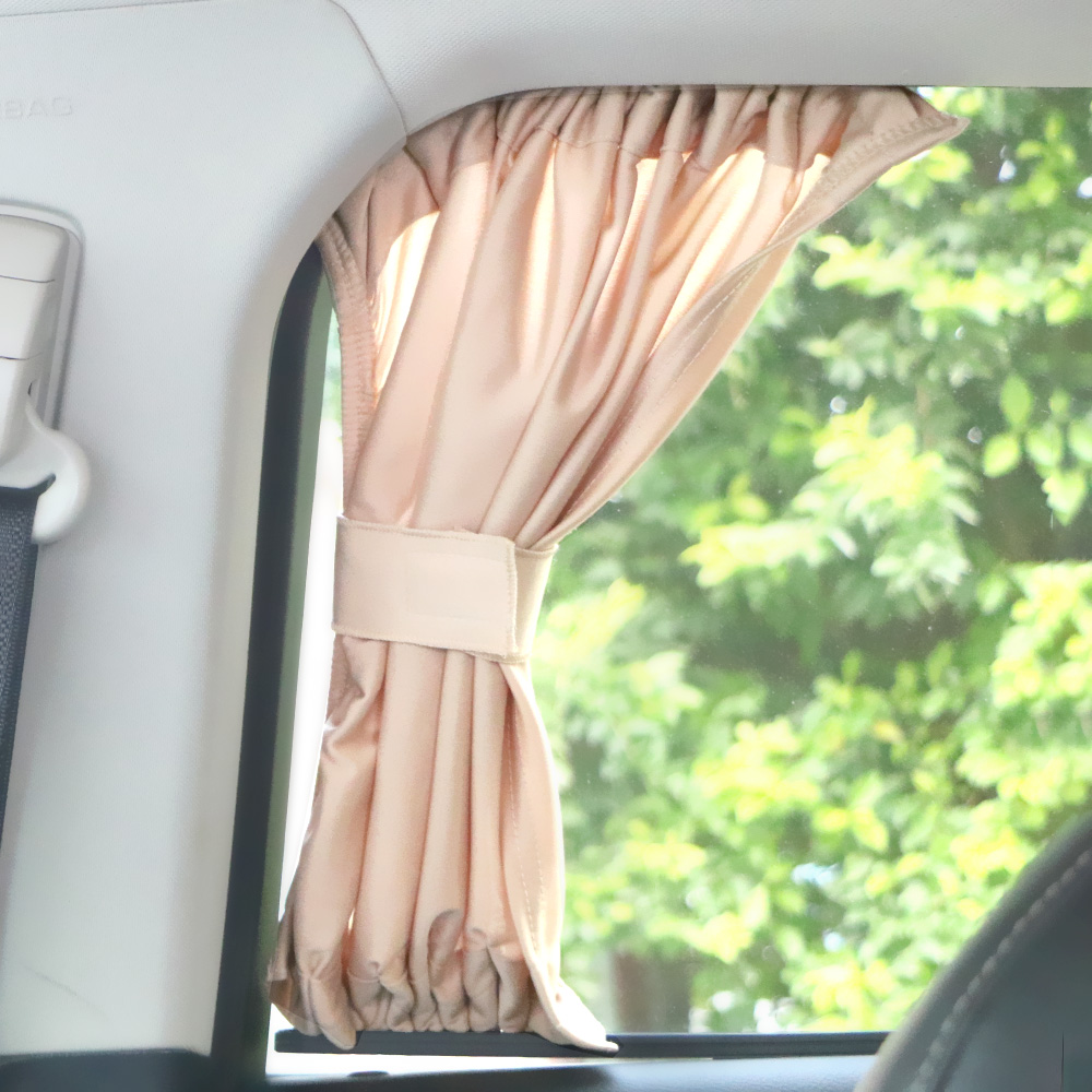 Car Curtain Car-styling Aluminum Alloy Car Side Window Sunshade Curtains 2pcs/Set Auto Windows Curtain Sun Visor Blinds Cover