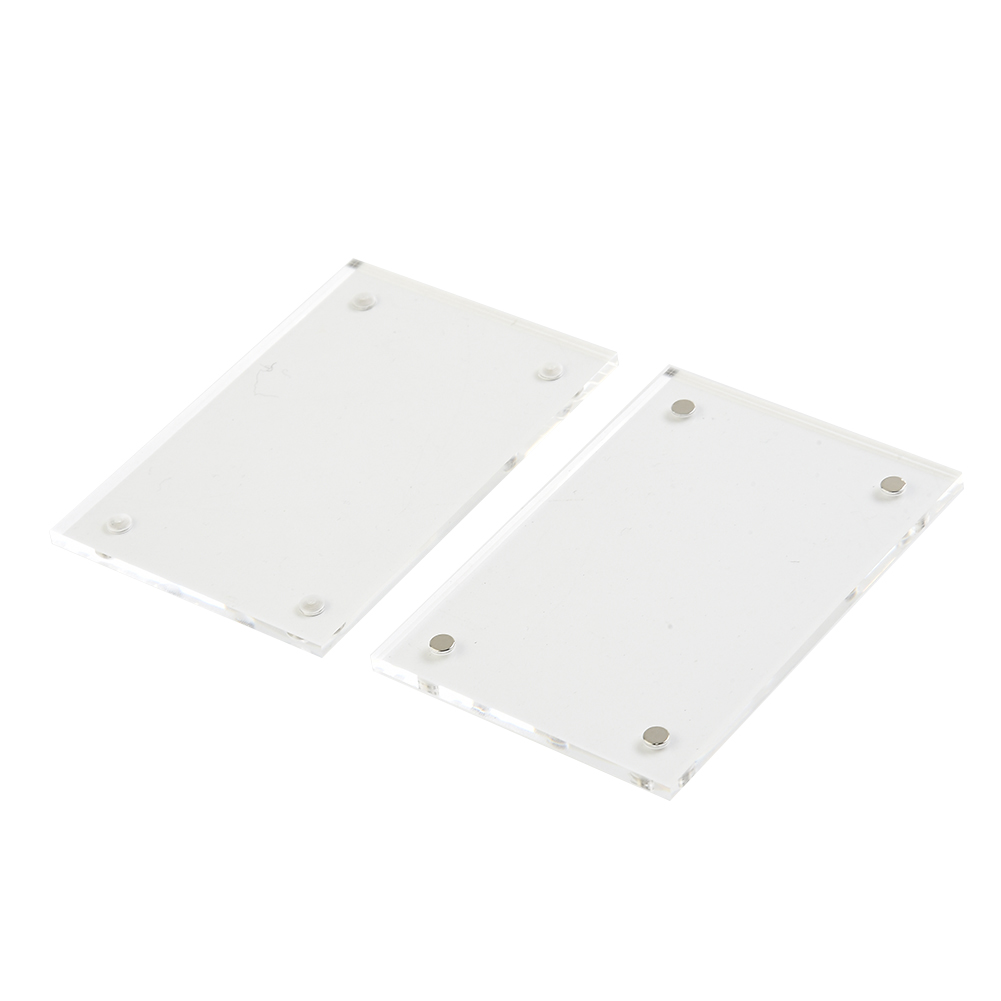 Transparent Acrylic Magnetic Poster Stand Household Photo Display Frame Desktop Ornament H260310 - view 6