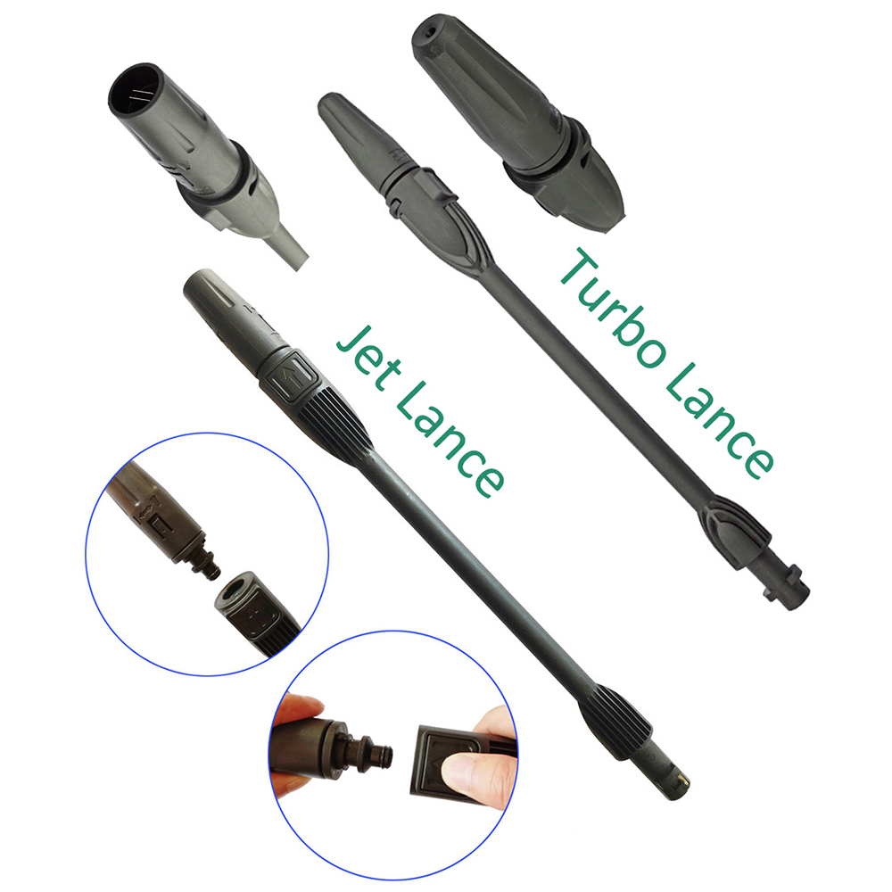 High Pressure Washer Gun Spray Gun with Jet Lance Turbo Lance for Karcher K-series Pressure Washer