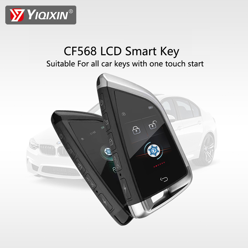 For BMW/Ford/Mazda/Toyota/Audi/Benz/Porsche/Honda/KIA/Renault/Hyundai Smart Remote Key LCD Screen Modified Russian/Korean/Spain