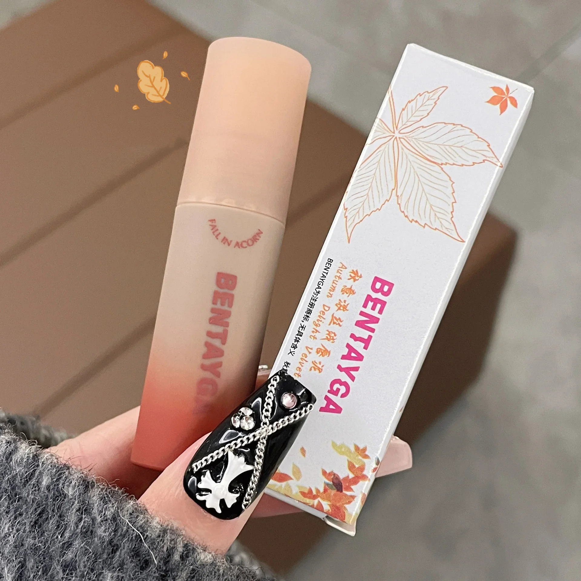 Rose Red Brown Stain Lip Gloss Waterproof 2025 Long-lasting new Easy To Wear Veet Lip Mud Autumn/Winter Ambience Korean Makeup Lip Tint