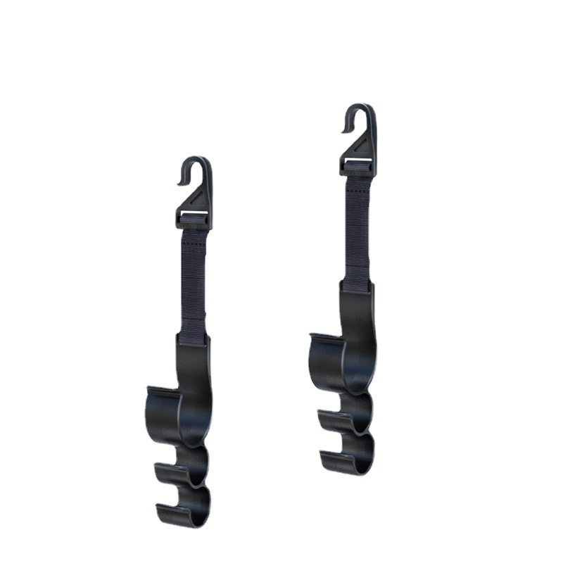 Car Hook Multifunctional Trunk Umbrella Holder Auto Seat Fixed Clips Clothes Bag Bottle Storage Rack Interior Accessories