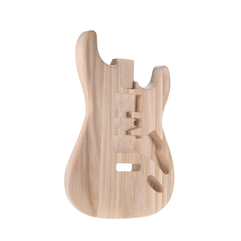 Muslady ST01-DT Unfinished Handcrafted Guitar Body Basswood Electric Guitar Body NEW Guitar Parts Barrel Replacement