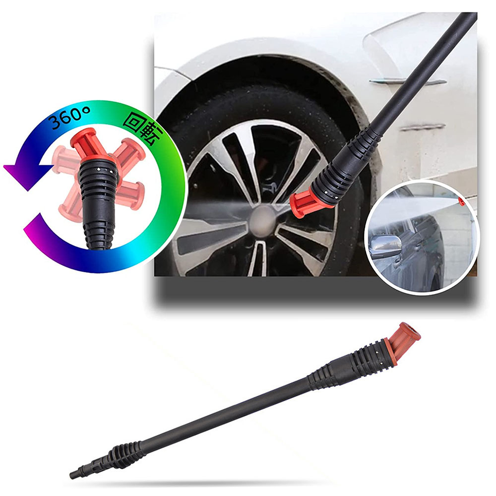 Rotating Turbo Lance For Parkside Wand Tip Water Spray Lance Nozzle Car Washing Tools Car Washer Water Jet Lance Pressure Washer
