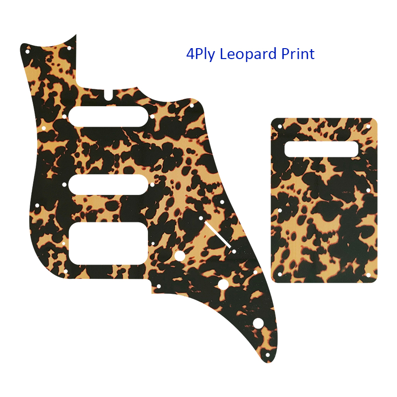 Fei Man Custom Guirar Parts - For US A Set 6 String James Tyler Guitar Pickguard And Back Plate,Multicolor Options