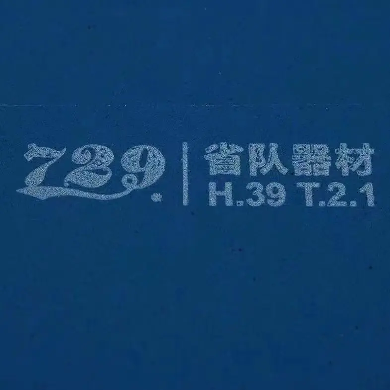 Pips-in Table Tennis Rubber with Sponge, Integrated Circuit 729, Provincial Version, BATTLE 2, BATTLE2, 2.1mm