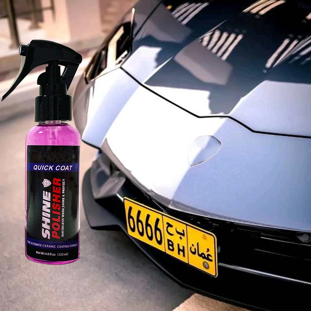 110ml Waterless Wash 9H Liquid Glass Ceramic Car Coating Waterproof Nano Ceramics protect shine Auto Paint Care Anti-scratch