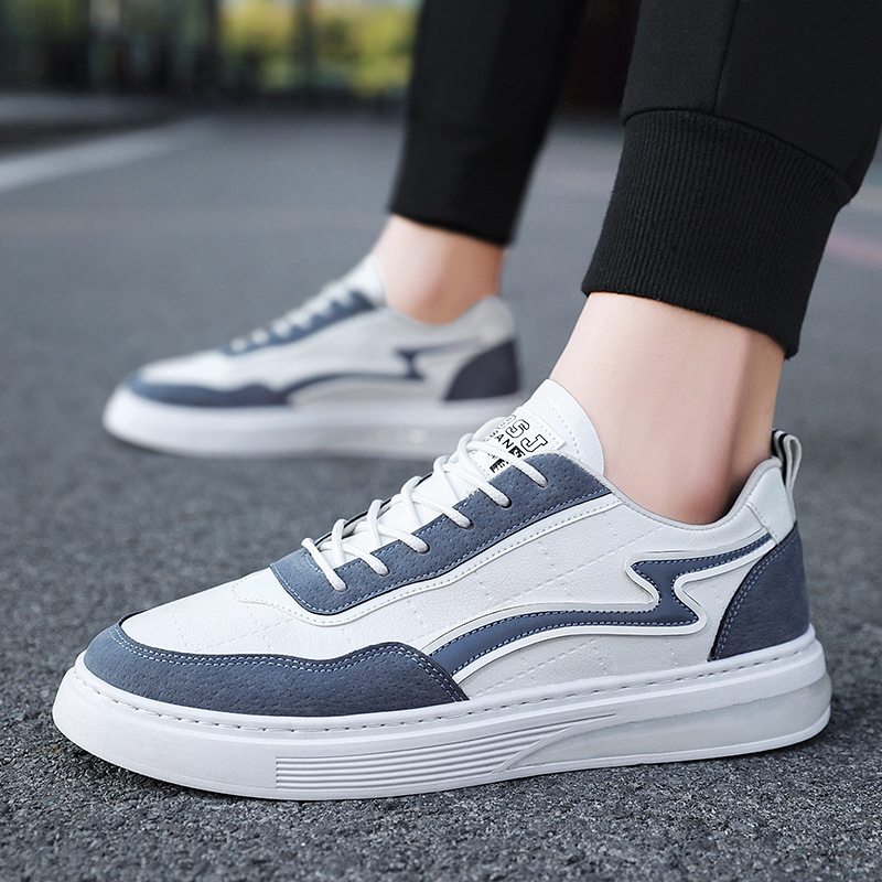 Breathable for Men Outdoor Sport Running Women Genuine Leather Sneakers Light Casual Anti-skid Walking Shoes d1af