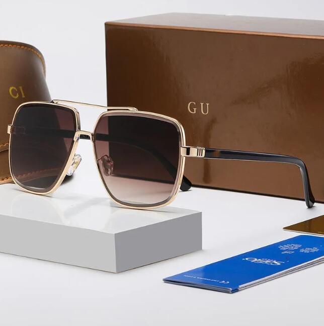 Sunglasses High Quality Fashion UV 400 Glasses New Mens Classic Eyewear Designer Sunglasse DK6O