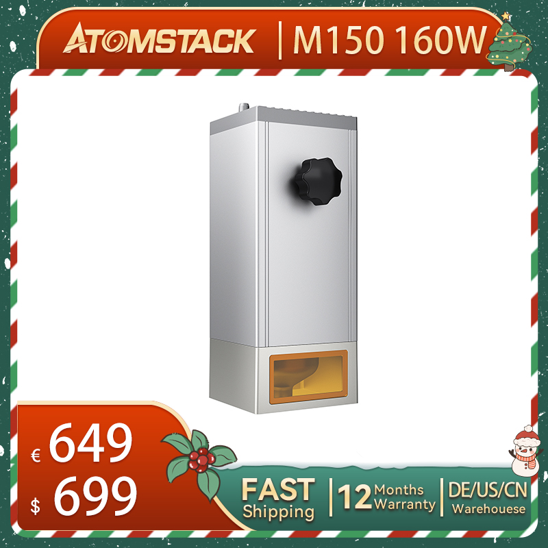 Atomstack M150 33W Laser Module 33W 6-diode Cores Laser Head for Atomstack Ortur Neje Twotrees CNC Engraving Cutting Machine