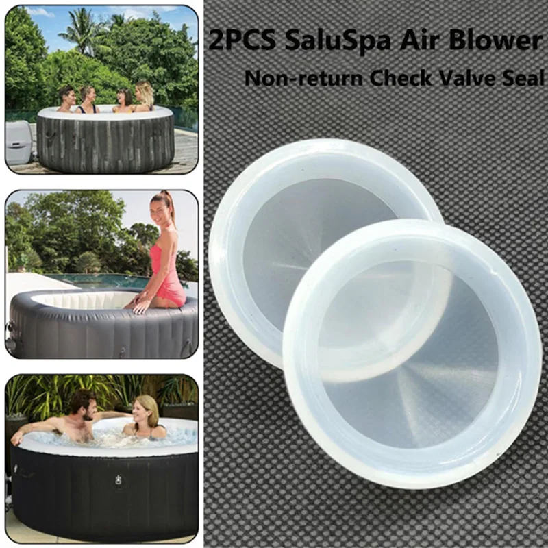 2pc For Coleman For SaluSpa For Lay-Z-Spa Air Blower Non-Return Check Valve Seal Compatible with Multiple Brands and Models