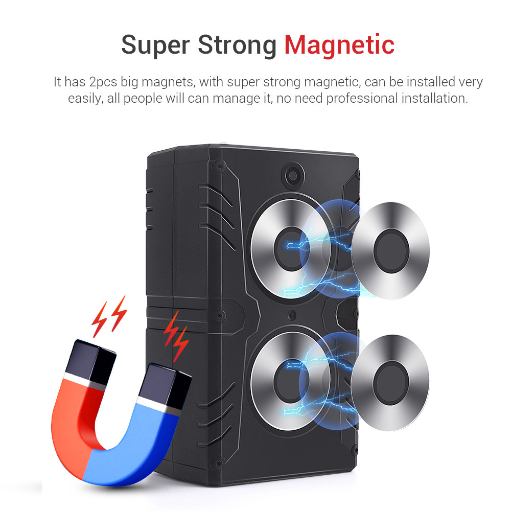 Micodus Car GPS Tracker 4G ML920G 20000MAH SUPERSTRONG MAGNÉTIQUE 4G GPS DISPOSITIF DE Suivi Monitor vocal Vibreur Move Alert Free App.