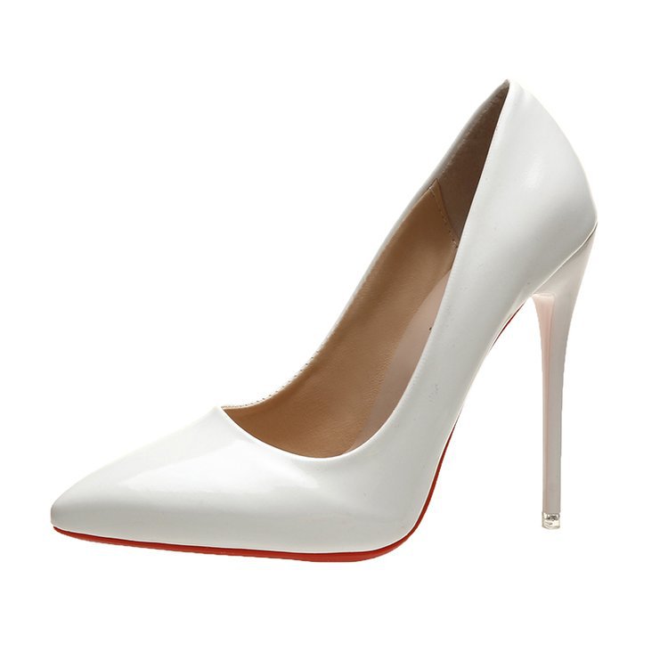 High Heels 35-45 Plus Size Women Shoes 12cm Thin Stiletto Banquet Wedding Shoes Sexy Pointed Toe Ladies Party Shoes