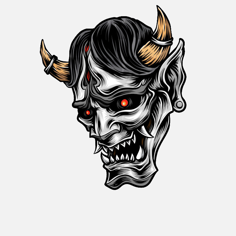 Samurai Car Wrap Ghost Paint Japanese Vehicle Paint Cast Vinyl Wrap Universal Size Samurai Anime Car Sticker Car Decoration