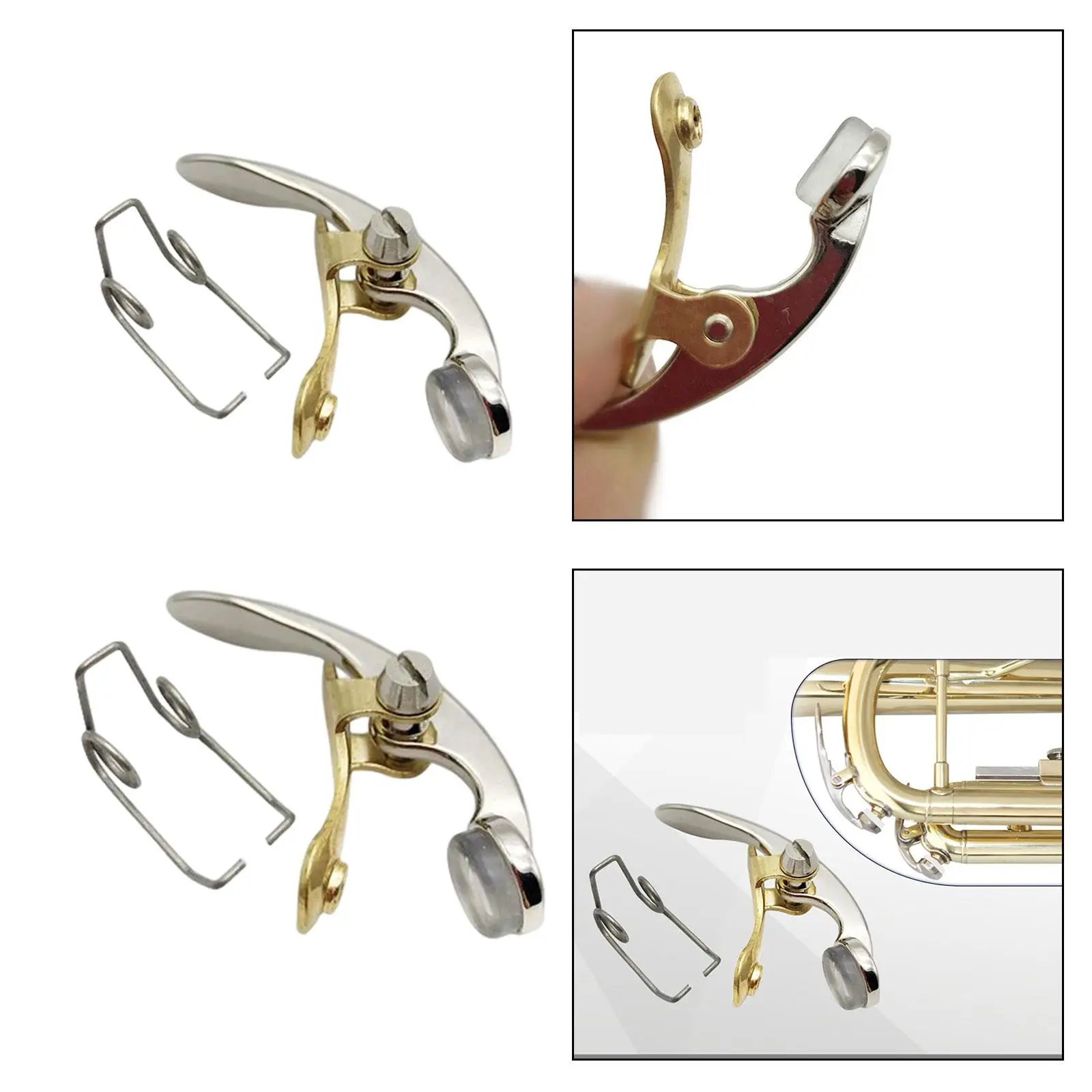 Metal Discharge Valves High Performance Wear Resistant Water Key for Trumpet Brass Instrument Replace Accs Repair Parts