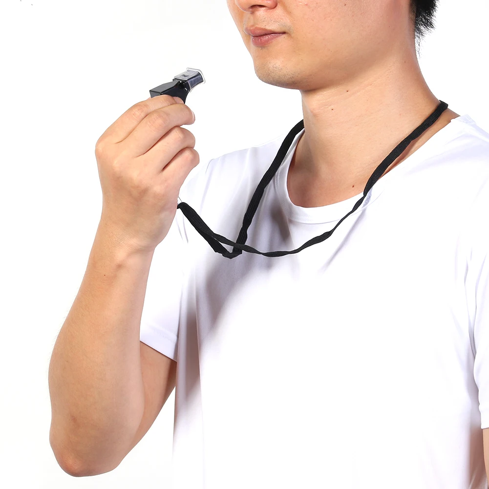 PCS Plastic Whistle Sports Portable Loud Crisp Sound Multifunctinal for Football Basketball 5