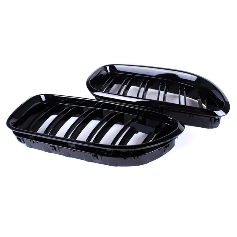 For BMW 6 Series F06 F12 F13 M6 Gloss Black/M Color Front Kidney Grill Bumper Grill Double Slat Line Racing Grills 2012-2017