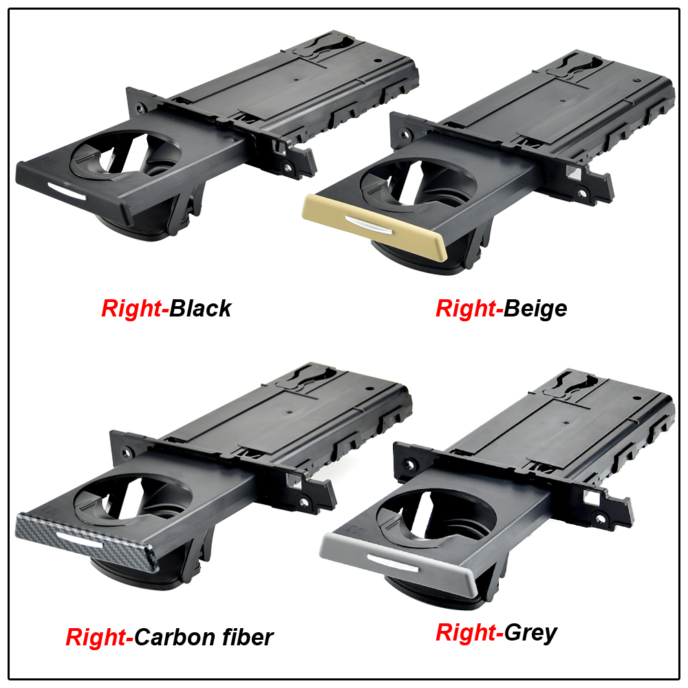For BMW 3 Series Car Front Center Console Water Cup Holder Black Beige Gray For BMW E90 E91 E92 E93 318 320 323 325 330 335i M3