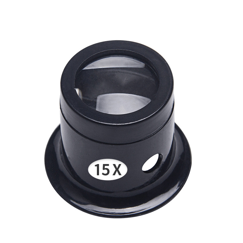3X 5X 10X 15X 20X 1PCS Adjustable Repair Watch Jewelers Watch Magnifier Tool Eye Loupe Loop Magnifier Magnifying Glass