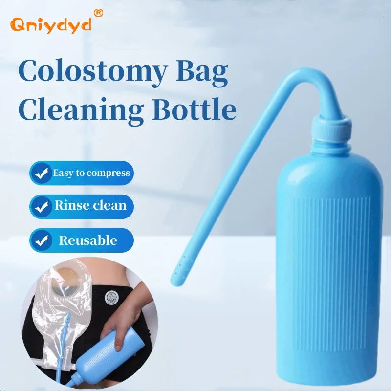 350ml Colostomy Bag Cleaning Bottle new Durable Plastic 2025 Ostomy Pouch Cleaner Reusable Ostomy Care Accessories