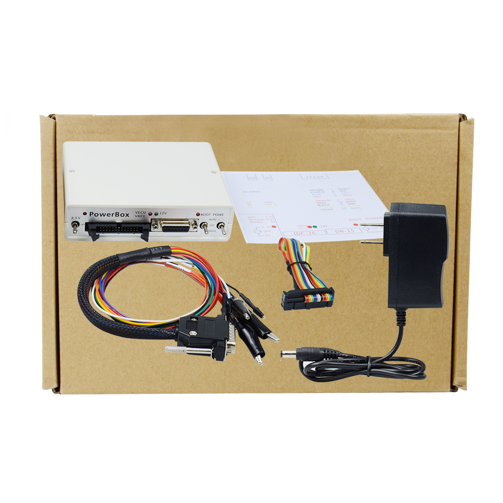 2024 Newest Power Box J-TAG for H-itachi FLASH Via j2534 Works For FLASH ECU-Soft OBD ECU Programmer Power BOX