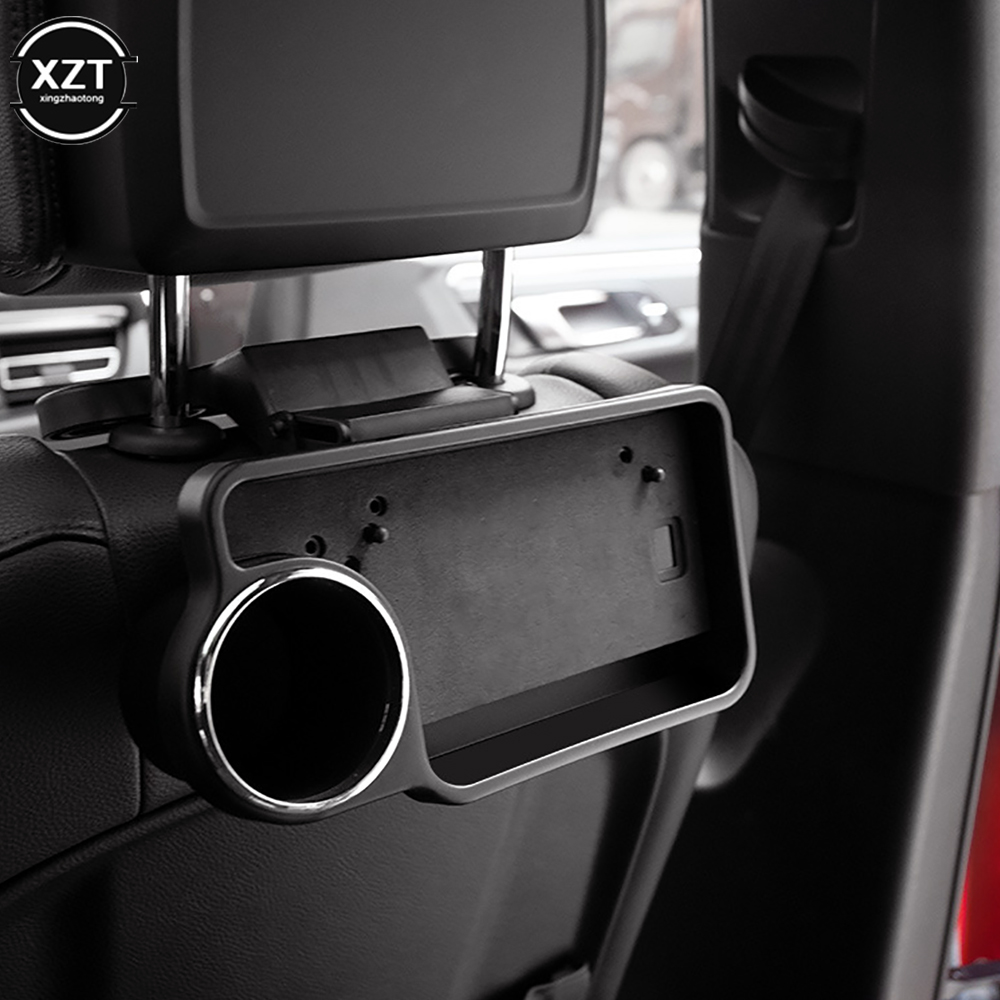 Car Drink Tray Holder Universal Car Rear Back Seat Food Holder Phone Tray Table Cup Drink Stand Desk