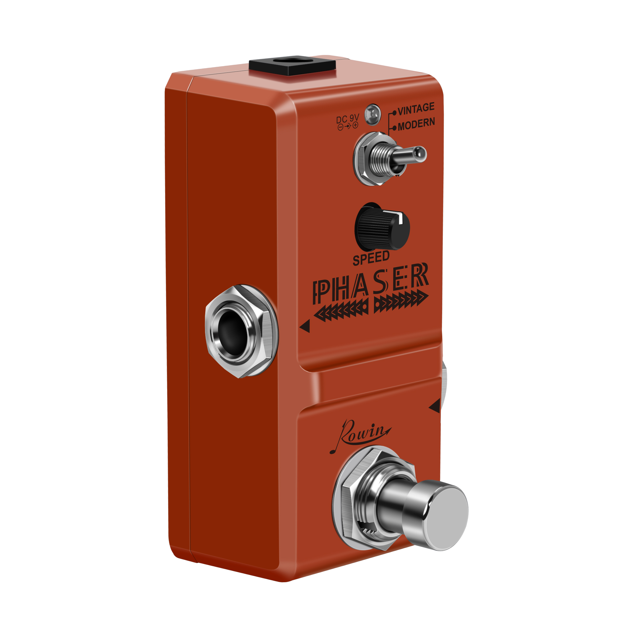 Rowin Pedal LN-313 Phaser Mini Guitar Effect Pedal Ture Bypass With Smaller Size To Save More Room