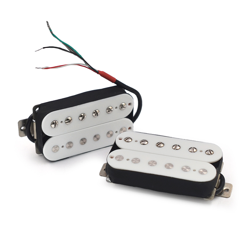 Alnico 5 Electric Guitar Pickup Humbucker Double Coil Pickup Alnico V Guitar parts White