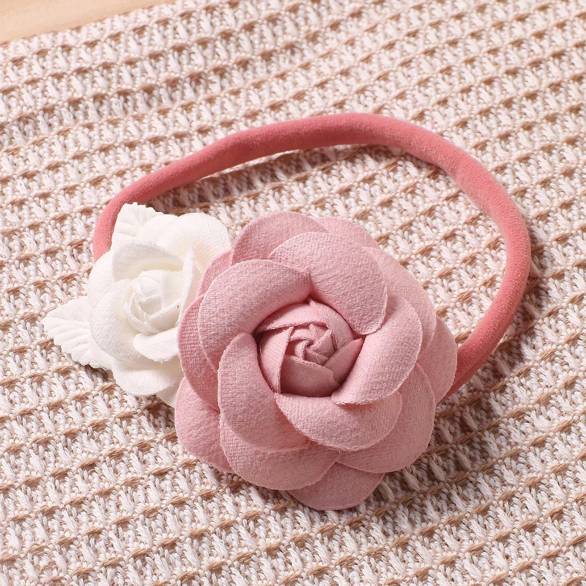 Ylsteed Newborn Big Bow Lace Romper for Photo Shooting Baby Girl Photography Outfits with Flower Headband Infant Photo Props