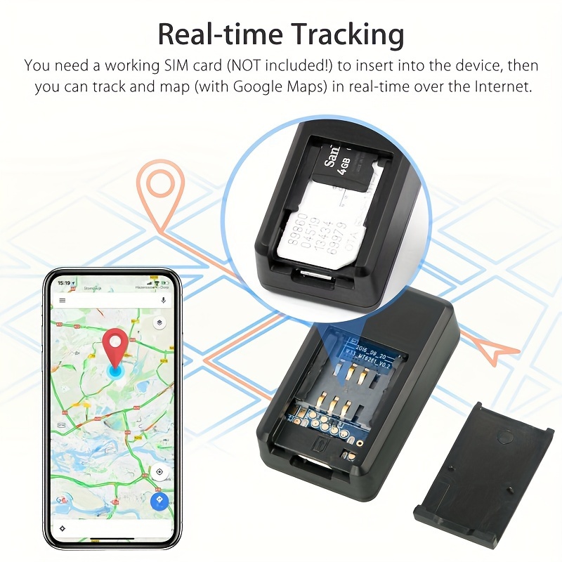 Phone APP Mini GPS Tracker Car gps Voice Recording Real-time Tracker Anti-theft Alarm GF-07 Locator Magnetic Smart GPS