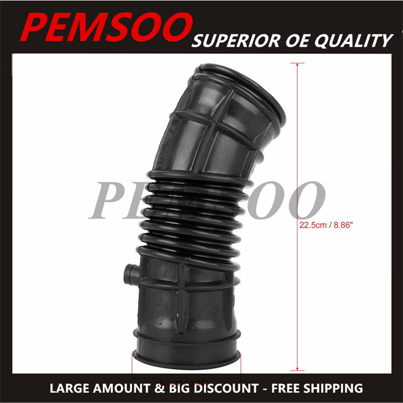 17228RFE000 Air Cleanner Air Intake Hose Air Flow Tube For Honda 2005 2006 2007 2008 RB1 2.4L 17228-RFE-000