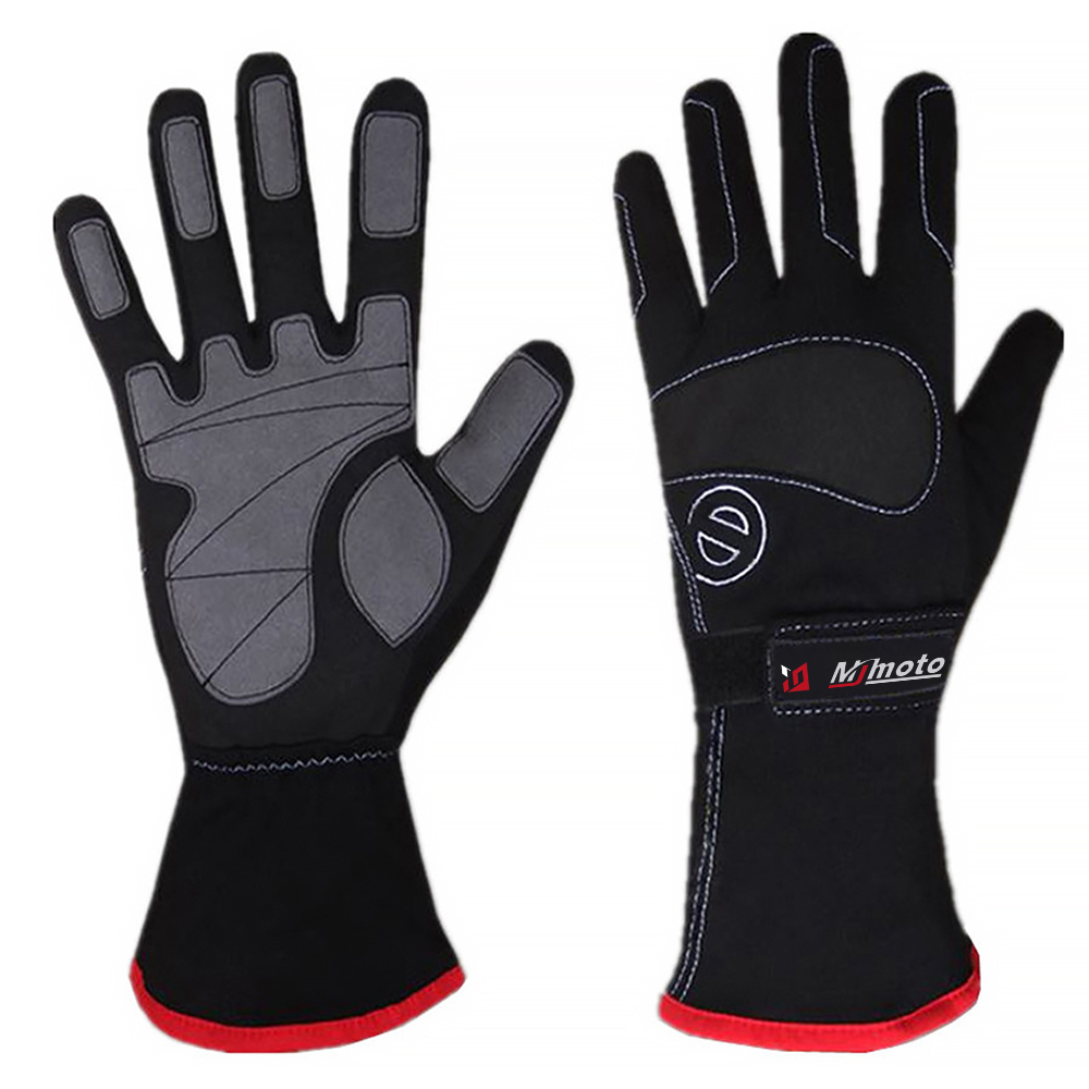 New F1 Auto Car Karting Gloves Breathable Motorcycle Racing Gloves Silicone Non-slip Men Go Kart Race Gloves Summer Winter Glove
