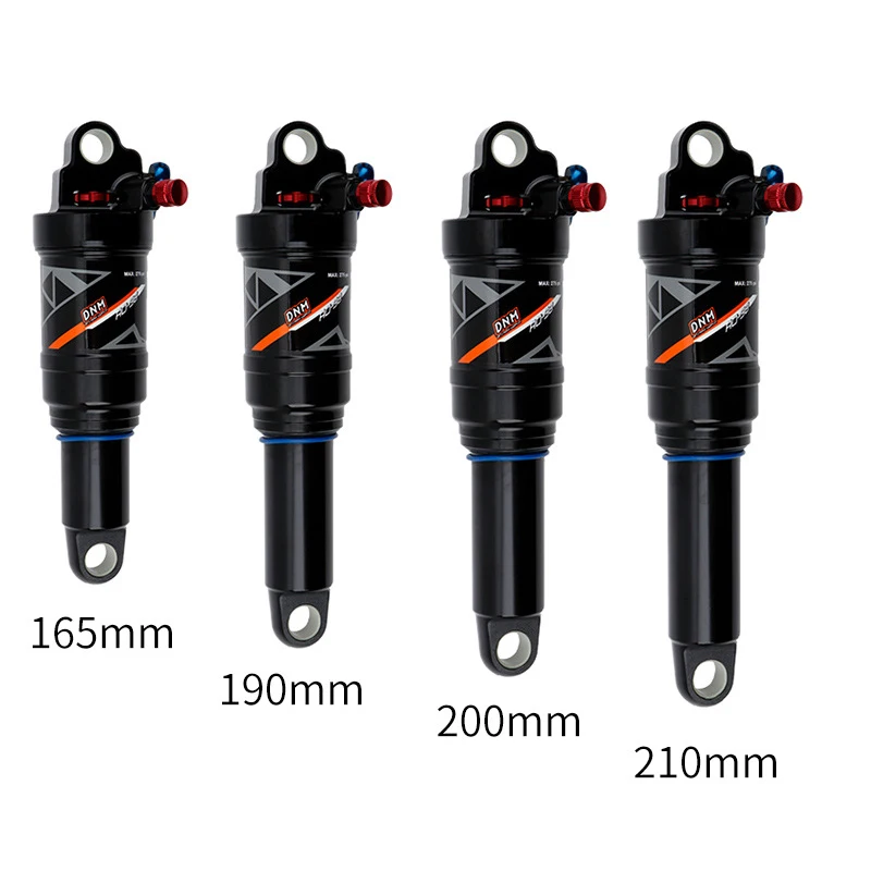 DNM AO-38RC Mountain Bike Rear Shock XC Air Pressure Remote/Manual Control 165/190/200/210mm Lockout Shock Absorber Suspension
