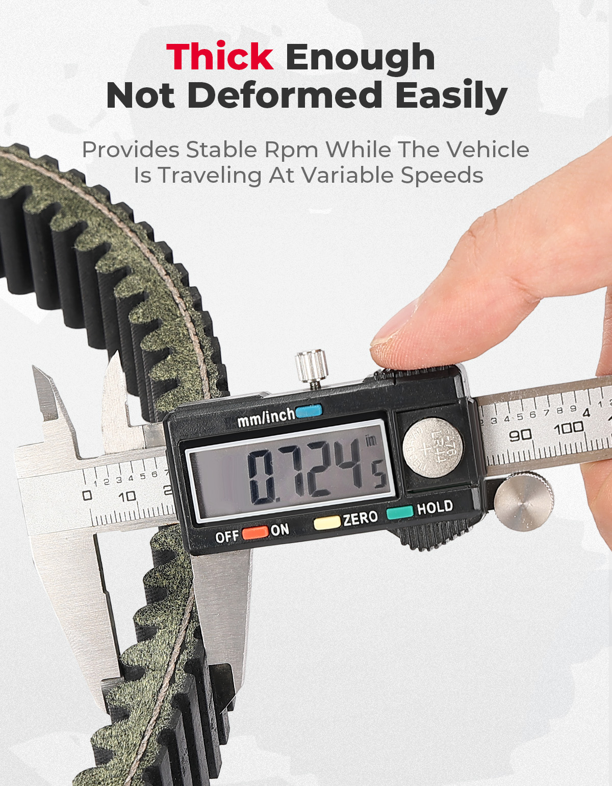 RZR KEMIMOTO Drive Belt 3211202 Compatible with Polaris RZR PRO XP/XP 4 RZR Turbo S 4 RZR Turbo R 4 RZR XP 4 Turbo S 2020-2024