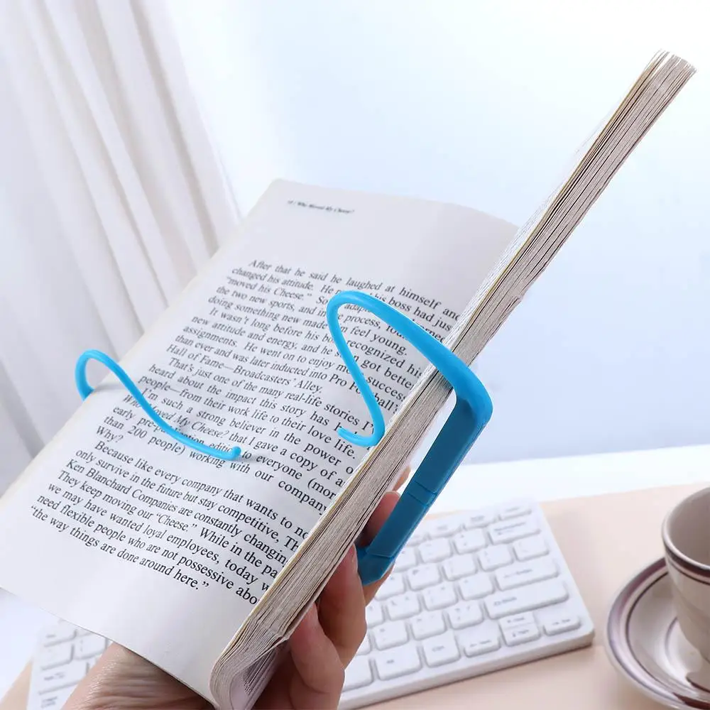 Reader Tool Hand Free Pages Open Clip Portable Clamp Bookends Book Reading Support Clip Reading Bracket Book Holder