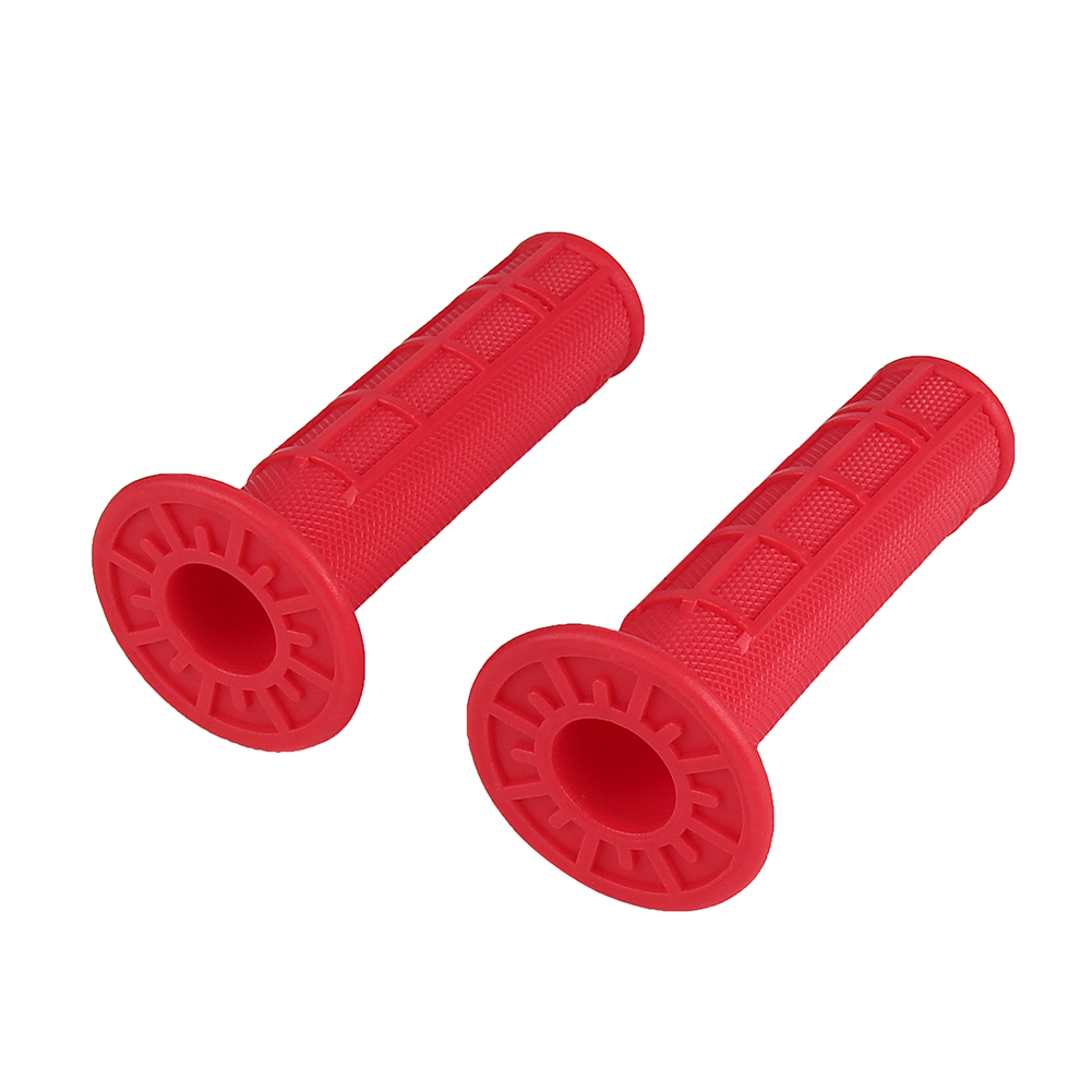 Universal 7/8'' ATV Grips Handlebar Grips Soft Rubber Motorcycle Grip for ATV Polaris Thumb Throttle Kid Youth 4 Wheeler Quad