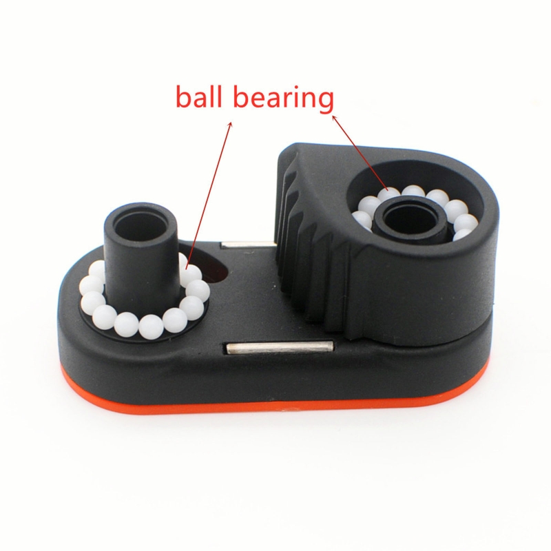 Double Row Kayak Ball Bearing Cam Cleat Pilates Equipment Marine Boat Fast Entry Rope Wire Clamp Fairlead Sailboat Yacht