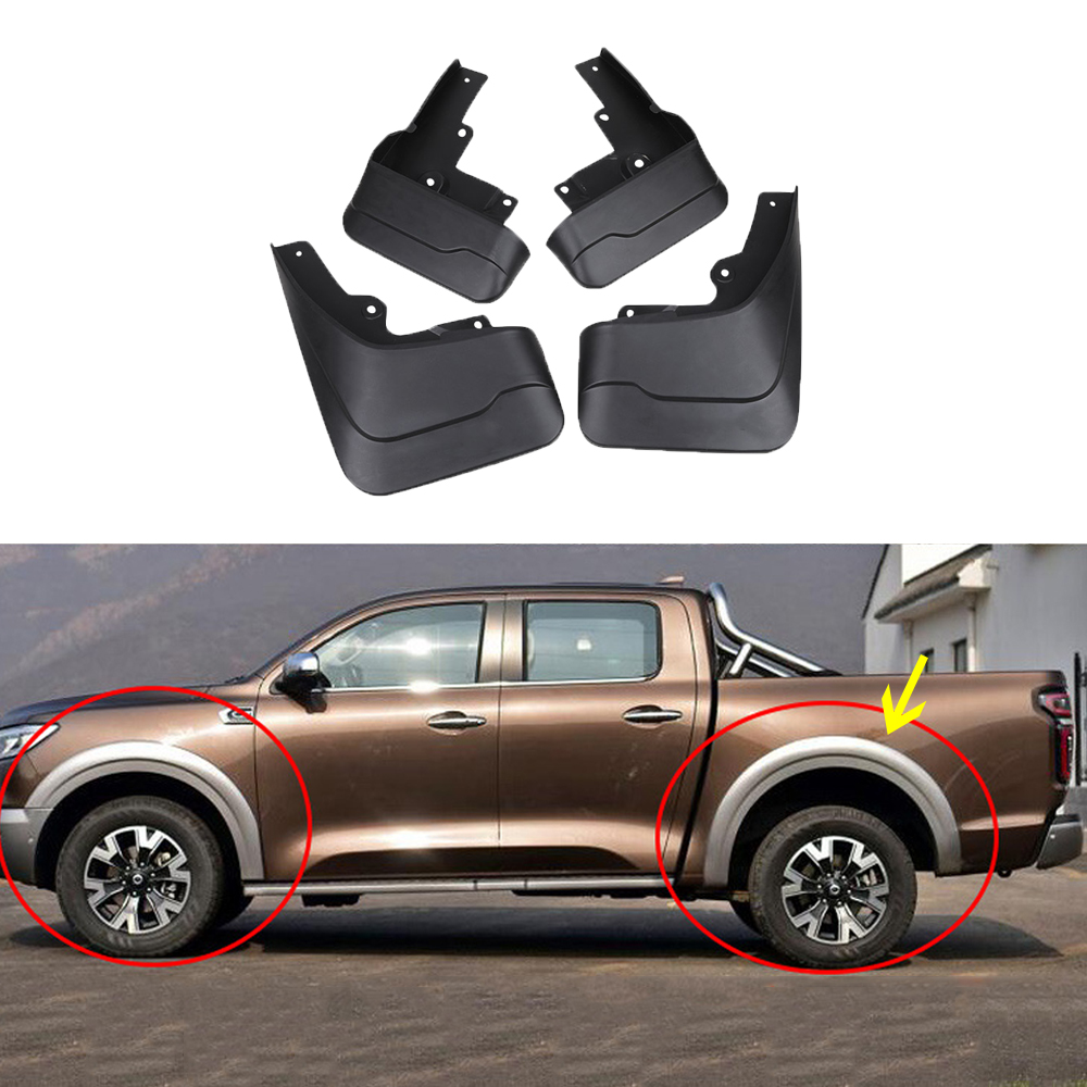Mudguards for Great Wall Pao GWM Ute 2019~2023 Accessories 2022 2021 2020 GWM P Series Splash Front Rear Wheels Fender Mudflaps