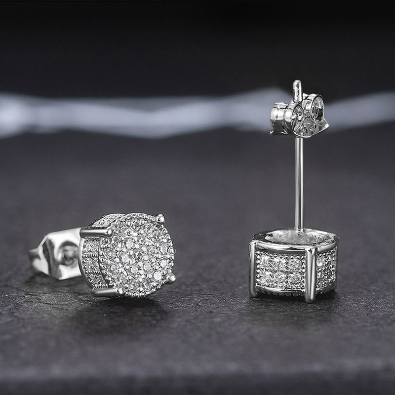 Designer's Choice: Durable Gold-Fill Studs with Variety of CZ Diamond Looks Ideal Accessory for All Genders