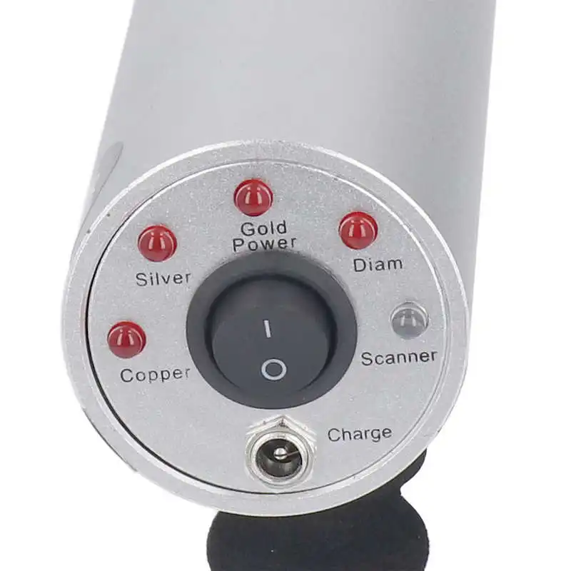 14m Depth 800m Range Rechargeable Metal Detector Handheld Metal Finder Scanner for Detecting Gold Silver Bronze 100-240V