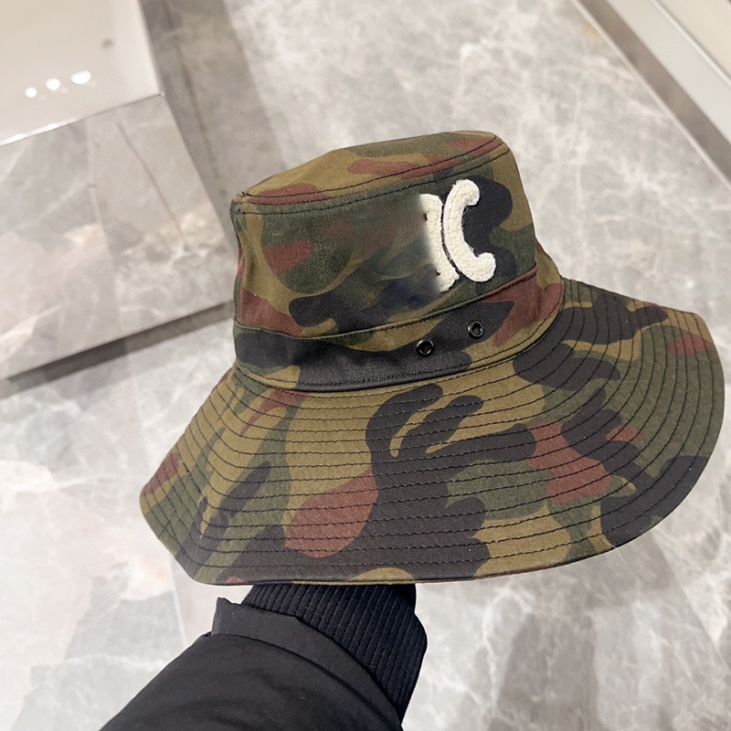 Designer Bucket Fashion Trend Wide Brim Men Women Fitted Casual Canvas Fabric Hats Summer Outdoor Sunshade Caps Fitting Fisherman Beach Hat CUD2405212