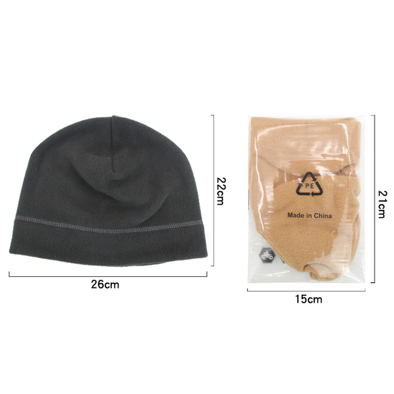 Beanies Hats Winter Warm Sports Cycling Running Ski Bonnet Caps Men Women Outdoor Fleece Windproof Military Tactical Cap