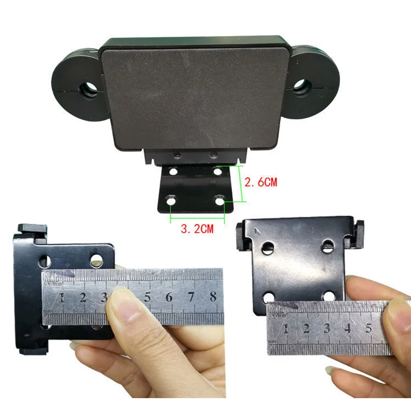 Car Headrest Monitor DIY Mounting Bracket ABS Material Automobile Rear Seat Monitor Mount Holder Stand Tool Style A or B