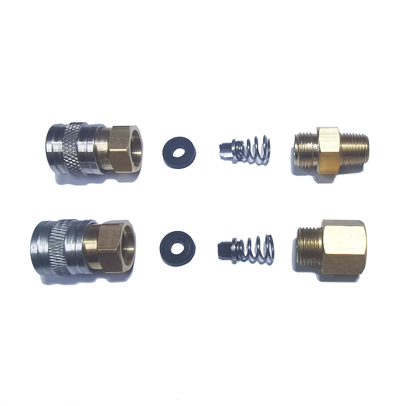 New HPA Magazine Taps Valve Adapter Adaptor Male Foster Quick Disconnect Coupler Marui KJW/WE KSC/KWA (US)