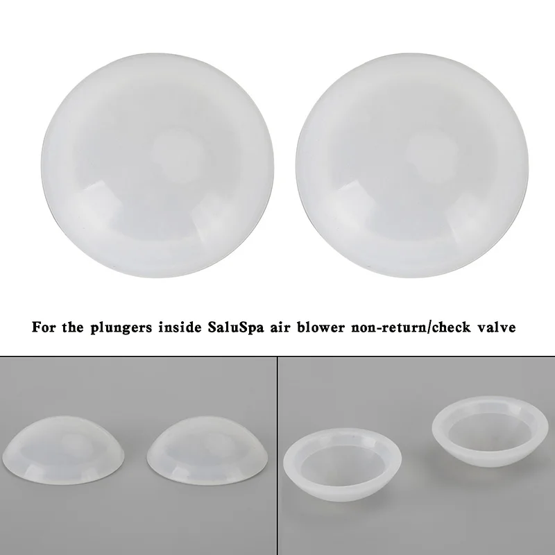 2pc For Coleman For SaluSpa For Lay-Z-Spa Air Blower Non-Return Check Valve Seal Compatible with Multiple Brands and Models