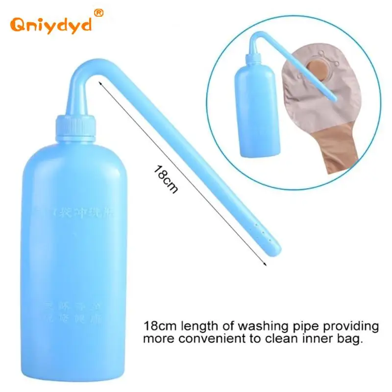 350ml Colostomy Bag Cleaning Bottle new Durable Plastic 2025 Ostomy Pouch Cleaner Reusable Ostomy Care Accessories